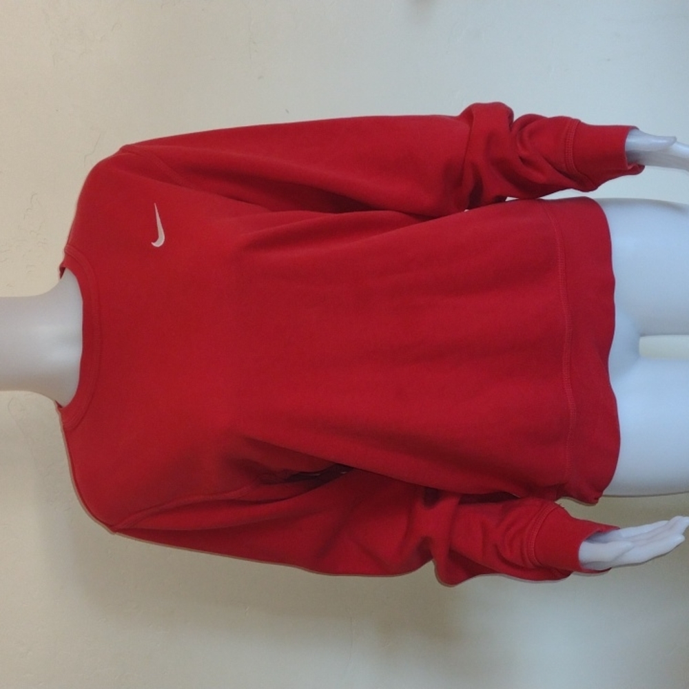 Nike red sweater